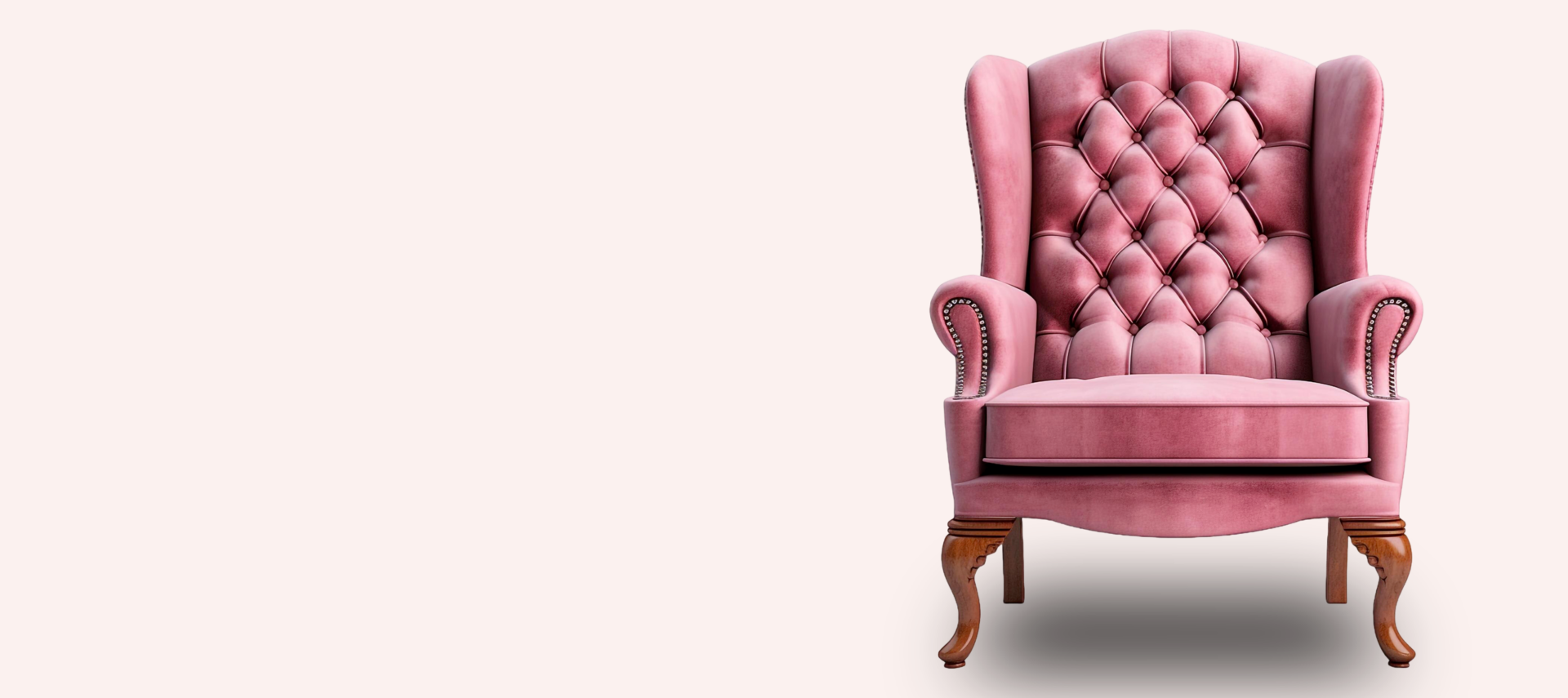 Rénovation de fauteuil en tissu plus structure en bois